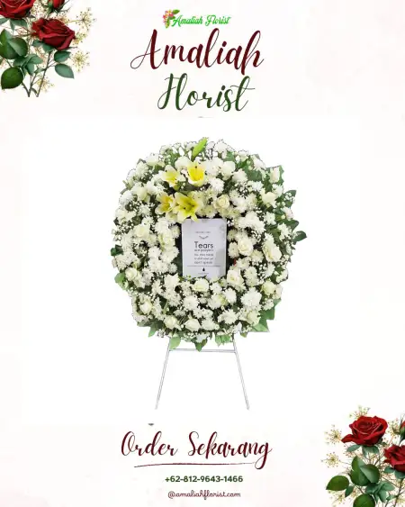 Krans Bunga Duka Summarecon Serpong